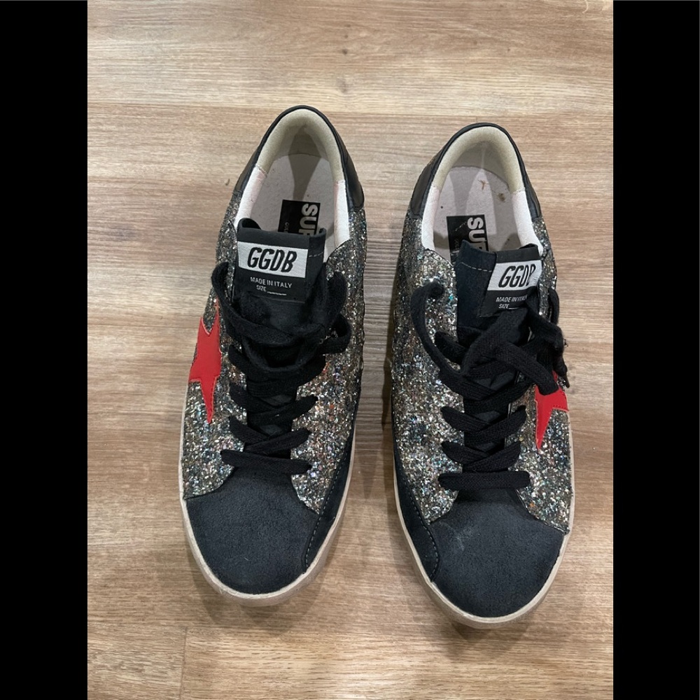 Golden Goose Superstar Sneakers Glitter